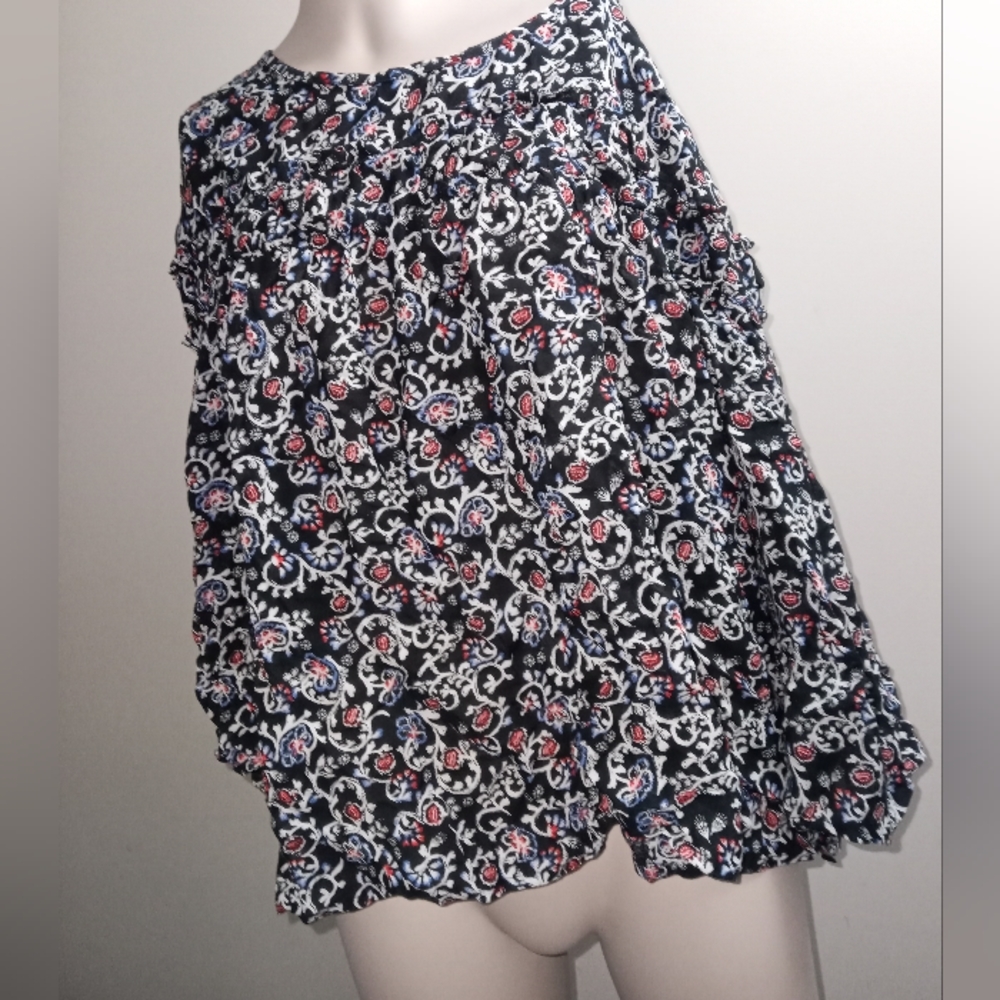 Gap floral print blouse New with tags size large